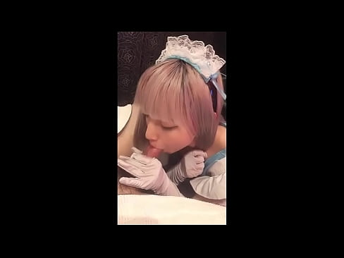 ❤️ 日本偶像 [mayuka]，法國女僕服裝，第 1 部分，口交和用乳液混蛋 ️ 色情fb 在我們這裡 zh-tw.hentaisun.ru ❌